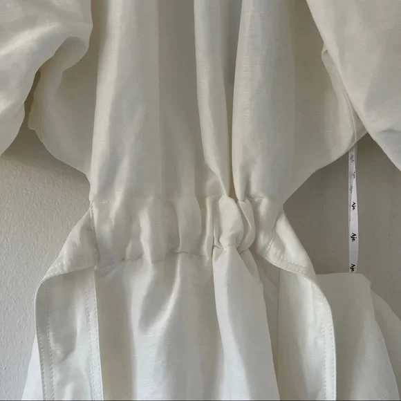 AJE Psychadelia Cutout Mini Dress Ivory • Size 6 AU • RRP $525 AUD - Picture 9 of 13